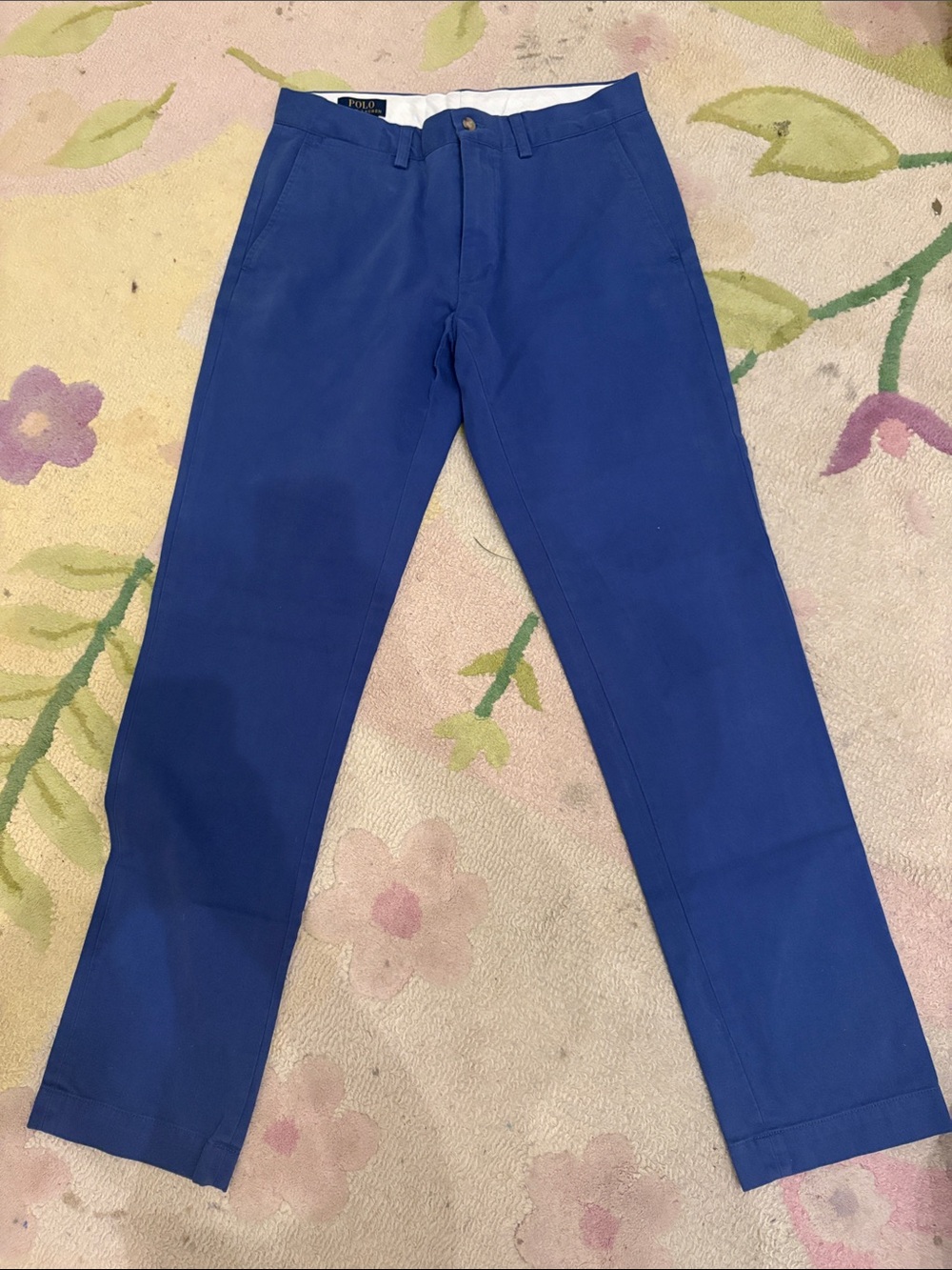Polo by Ralph Lauren Men’s Cobalt Blue Chino Pants